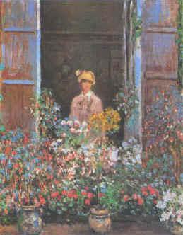 Claude Monet Camille at the Window